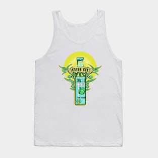 Bottle of olive oil Tank Top